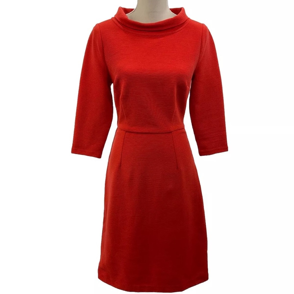 Boden Red Midi Dress